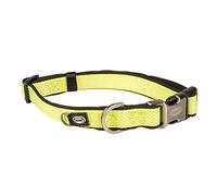 duvoplus, Collana confortevole e contemporanea GA mme EXPLOR North, misura 30-45 cm/15 mm giallo neon, per cani, ideale per passeggiate e spedizioni avventurose