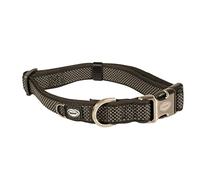 duvoplus, Collana confortevole e contemporanea GA mme EXPLOR North, misura 35-55 cm/20 mm Nero, per cani, ideale per passeggiate e spedizioni avventurose