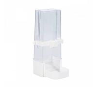 duvoplus, Mangiatoia Gabbia Pappagallini 5,5 x 8 x 15 cm Bianco, Uccelli, Bianco, Uccelli
