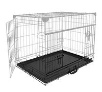 duvoplus, Plastic Drawer for Ninja Cage 61 cm Black, Transport, Black, Dog