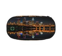 DUWAA Austin Texas3 - Astuccio funzionale per cancelleria, portatile, astuccio leggero