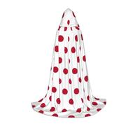 DUWAA Bandiera giapponese Stampa Halloween Costume Vestiti Halloween Medievale Costume Mantello Per Le Donne Degli Uomini Rinascimento Con Cappuccio Mantello