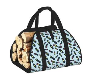 DUWAA Borsa portaoggetti con stampa semaforo, accessori per bruciatori di tronchi, borsa per attrezzi resistente per interni ed esterni