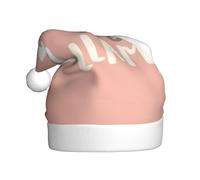 DUWAA Cappello natalizio con stampa di lama, per adulti, unisex, comodo cappello di Natale per feste di Capodanno