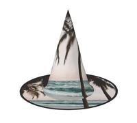 DUWAA Cartoon Pigeon 1 Stampa Stampa Halloween Cappelli Da Strega Appeso Accessori Costumi, Decorazioni Per Casa, Cortile, Portica-3pcs