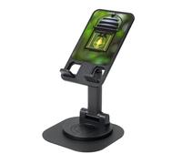 DUWAA Firefly e Lanterna Stampa 360 ° Supporto per telefono cellulare, supporto per telefono cellulare regolabile, supporto pieghevole portatile per telefono