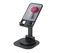 DUWAA Supporto per telefono cellulare girevole a 360 ° con stampa lecca-lecca, supporto per telefono cellulare regolabile, supporto portatile pieghevole per telefono