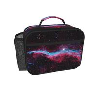 DUWAA Universe Galaxy Print Cooler Bag Borsa termica per il pranzo per donne uomini campeggio Essentials Lunchbox per lavoro campeggio