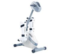 DUWEIKE Pedale Motorizzato per Esercizi con Staffa di Protezione, Cyclette Fissa Regolabile per La Casa con Allenamento per Gambe E Braccia per Anziani, Disabili E Cardio Training