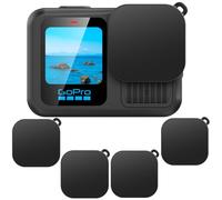 DUWUZEST 4 Pieces Lens Cap for GoPro Hero 13/12/11/10/9 Hero Black Protective Cap Cover Accessories (for Gopro 9/10/11/12/13 Hero)