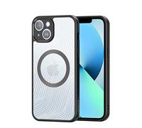 DUX DUCIS [Aimo Mag Series Case, progettata per Apple iPhone 13, custodia magnetica antiurto - nero
