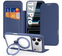 DUX DUCIS Cover per iPhone 17 Pro con Support, Compatibile con MagSafe, Blu