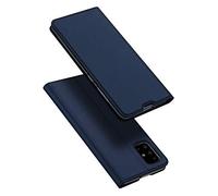 DUX DUCIS Cover per Samsung Galaxy A51, Flip Caso Custodia Pelle PU per Samsung Galaxy A51 (Blu)