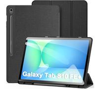 DUX DUCIS Custodia Cover per Samsung Galaxy Tab S10 FE Plus (13,1", Modello 2025) con Portapenne, Sottile Folio Stand Protettiva Tablet Cover con Auto Svegliati/Sonno, Nero