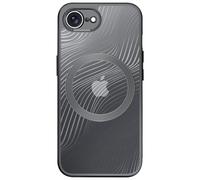 Dux Ducis Custodia MagSafe iPhone 16 Bimateriale, Nero transparente