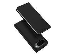 DUX DUCIS Custodia per Google Pixel 11 a Libro TPU Trasparente + Pelle PU, con Portacarte, Supporto e Chiusura Magnetica Nero
