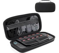 DUX DUCIS Custodia per Nintendo Switch 2 (2025), Custodia da Viaggio per Nintendo Switch 2 Console e altri Accessori, Borsa da Trasporto Antiurto, 10 Cartucce di Gioco, Nero