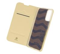 Dux Ducis, Custodia per Oppo Reno 4 Portacarte Funzione Supporto, Dorato