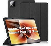 DUX DUCIS Custodia per Xiaomi Mi Pad 8/8Pro, Xiaomi Pad 7/7 Pro 11,2", Nero