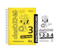 Dux Verlag Das Ding 3 con note + sommario | libro canzoni di culto | Songbook