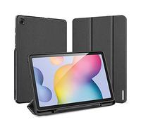 DuxDucis Domo Progettato per Samsung Galaxy Tab S6 Lite 10.4 P610/P615 Smart Case Magnetica, Custodia protettiva con Supporto Trifold con Sveglia/Sonno Auto