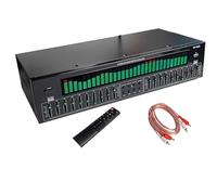 DUXMM Equalizzatore Grafico a 31 Bande, EQ8000 Grafico Stereo, Equalizzatore Digitale, decodifica Audio Digitale coassiale Ottica Bluetooth 5.4, per palcoscenici e concerti