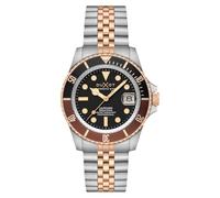 DUXOT Atlantica Orologio Automatico da Uomo per Immersioni - Movimento Giapponese, Cassa in Acciaio Inox da 42mm, Resistente all'Acqua 200m, Cinturino in Acciaio Inox, DX-2057