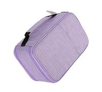 Duyeuau Astuccio con 300 scomparti, pratico astuccio organizer per la scuola, matite colorate, per studenti, Viola, Bellezza di massa