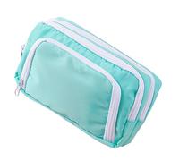 Duyeuau Astuccio grande per matite ad alta capacità, portapenne, portapenne, per scuola e ufficio, Verde, Size Approx. 21.5x15.0cm/8.46x5.9in