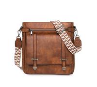 Duyeuau Borsa a tracolla da donna alla moda di grande capacità per pendolarismo secchiello messaggeri per tutti i giorni All-matching spalla Crossbody per le donne pendolarismo elegante secchio, Due