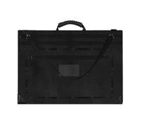 Duyeuau Borsa portaoggetti per lavagna da disegno, resistente all'acqua, borsa leggera per studi artistici e schizzi all'aperto, Nero