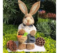 Duyeuau Pasqua Appeso Per Bambola Ornamenti Accessori Novità Appeso Bella Pasqua Cannuccia Forniture Alleviare La Noia