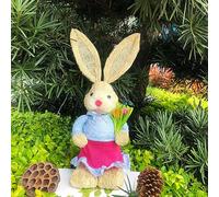 Duyeuau Pasqua Appeso Per Bambola Ornamenti Accessori Novità Appeso Bella Pasqua Cannuccia Forniture Alleviare La Noia