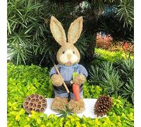 Duyeuau Pasqua Appeso Per Bambola Ornamenti Accessori Novità Appeso Bella Pasqua Cannuccia Forniture Alleviare La Noia