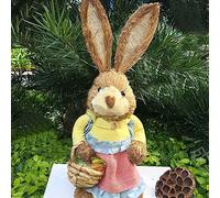 Duyeuau Pasqua Appeso Per Bambola Ornamenti Accessori Novità Appeso Bella Pasqua Cannuccia Forniture Alleviare La Noia