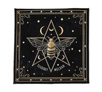 Duyeuau Tarocchi Tovaglia Altari Panno Farfalla Stella Astrologia Tovaglia Divinazioni Carta Panno Arazzo Decorazione Parete Divinazioni Carta Tavolo Decori