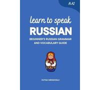 Duygu Mengioglu Learn to Speak Russian (Tascabile) Learn Russian