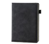 DUYHBAWRS Notebook Notebook B5, Notebook In Pelle Di Affari Extra Spesso, Notebook Ispessito(Gray)