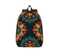 DUYKIMQW Dream Weaving - Zaino in tela con stampa multitasche, Nero , S, Classico