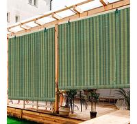 DUYULIANG Tenda in bambù per Interni, Tenda A Rullo in bambù Naturale, Tende Sole Tapparella Avvolgibile Bamboo, Facile da Installare, Varie Dimensioni, Persiane Veneziana per Finestre Porte Balconi