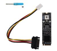DUZEPA Adattatore per scheda Express USB 2.0 a NVMe NGFF M-Key per scheda madre, connettore convertitore a 20 pin