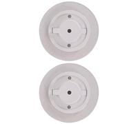 DUZEPA Base di montaggio a parete per telecamera intelligente da 2 pezzi compatibile con Tapo C200 TL70 C210 IPC40 IPC4 IPC40C TPC42EW ABS bianco per interni ed esterni