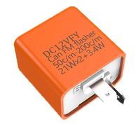 DV 12V Relay Adjustable Turn Signal Indicator Light 3rd Gear 1pcs(Orange)