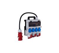 Distributore edile 2x16A 32A CEE 4x230V Erbet con DV-1437-F