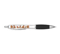 DV DESIGN 1 penna nera con cocker spaniel e zenzero, per cani, animali domestici, per insegnanti, amici, ragazze, ragazzi, regalo di Natale o compleanno, #81036