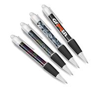 DV DESIGN Set di 4 penne a sfera bianche Gamer - gioco di gioco per bambini adolescenti adolescenti console controller retrò a tema ragazzi ragazze uomini donne penna #79639