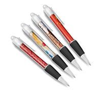 DV DESIGN Set di 4 penne a sfera bianche in Cina, bandiera cinese, mappa della città, viaggi per amici, ragazze, uomini, donne, #79543