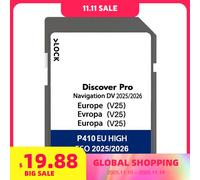 DV V25 Discover Pro Media 64GB per VW Transporter e-Golf Touran Navigazione per auto Scheda SD GPS Sat Nav Europa Russia Türkiye Mappa
