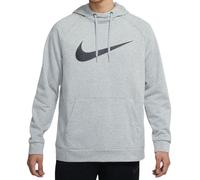 DV8008-063 Nike Uomo Dri-Fit Pullover Training Hoodie Grigio Felpa