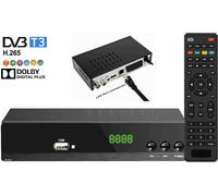 DVB-T2 DECODER DIGITALE TERRESTRE CON TELECOMANDO HDMI ETHERNET PRESA SCART 2022
